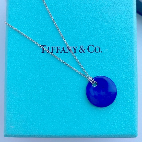 Tiffany & Co. Jewelry - 💙Tiffany & Co. Lapis Lazuli Disc Necklace💙